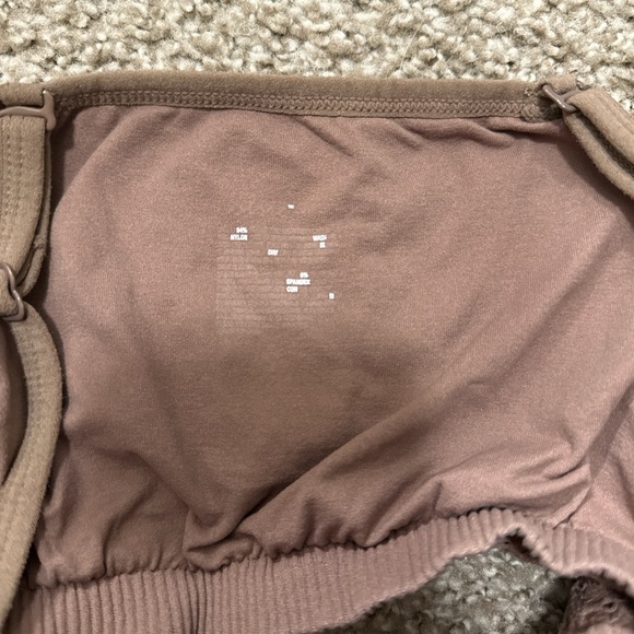 Colsie Crochet Bralette - Brown Crop Top Bra - Picture 3 of 3